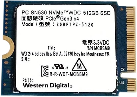 WD CH SN530 512GB SSD M.2 NVME 2230 - CeX (MX): - Comprar, Vender, Donar